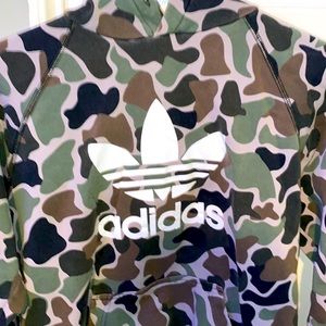 Adidas camo hoodie
